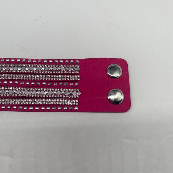 Paparazzi Jewelry All Hustle and Hairspray Pink Urban Bracelet Item 102 - Picture 5 of 9